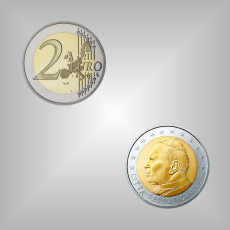 2 EURO Kursmünze Vatikan 2003