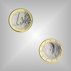 1 EURO Kursmünze Vatikan 2013