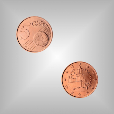 5 Cent Kursmünze San Marino 2002
