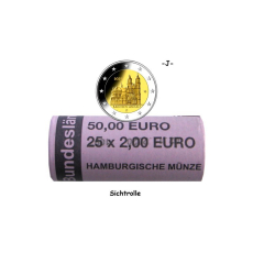 2 EURO Rolle Magdeburger Dom -J- BRD 2021