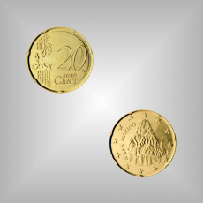 20 Cent Kursmünze San Marino 2008