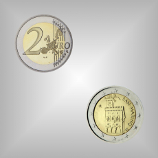 2 EURO Kursmünze San Marino 2010