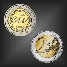 2 EURO EU-Ratspräsidentschaft Belgien 2010