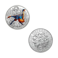 3 EURO Ornithomimus velox Österreich 2022