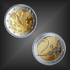 2 EURO 60 Jahre UN Finnland 2005