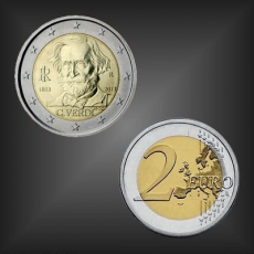 2 EURO Giuseppe Verdi Italien 2013