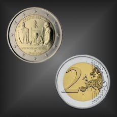 2 EURO 70 Jahre Verfassung Italien 2018