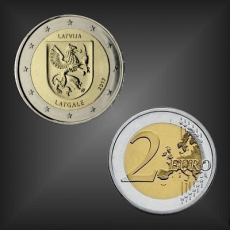2 EURO Latgale Lettland 2017
