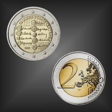 2 EURO Staatsvertrag Österreich 2005