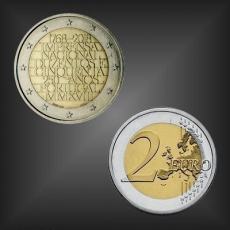 2 EURO Nationale Druckerei Portugal 2018