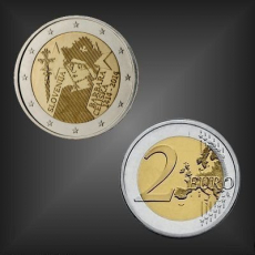 2 EURO Barbara Celjska Slowenien 2014
