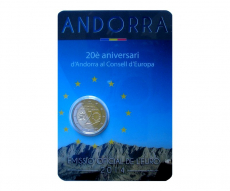 2 EURO 20 Jahre Europarat Andorra 2014