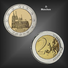 2 EURO Kölner Dom -D- BRD 2011