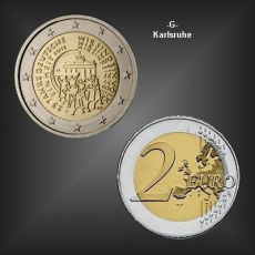 2 EURO Deutsche Einheit -G- BRD 2015