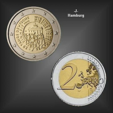 2 EURO Deutsche Einheit -J- BRD 2015