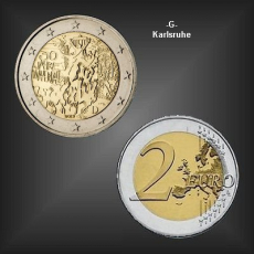 2 EURO 30 Jahre Mauerfall -G- BRD 2019