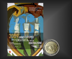 2 EURO Kreativität u. Innovation San Marino 2009