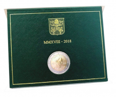 2 EURO Pater Pius Padre Pio Vatikan 2018