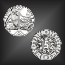 5 EURO 100 Jahre Skisport Österreich 2005