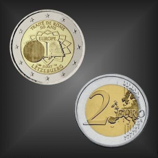 2 EURO Römische Verträge Luxemburg 2007