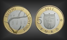 5 EURO Lappland Finnland 2011