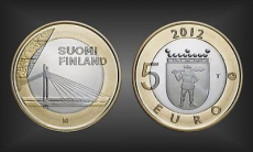5 EURO Lappland Finnland 2012