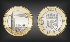 5 EURO Aland Finnland 2013