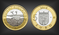 5 EURO Lappland Finnland 2015