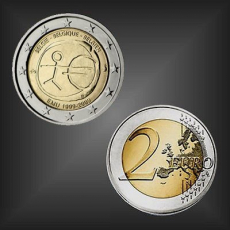 2 EURO 10 Jahre WWU Belgien 2009