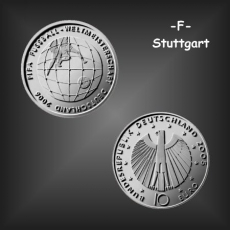 10 EURO FIFA Fussball-WM BRD 2006 BRD 2005 -F-