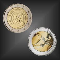 2 EURO Jahr der Entwicklung Belgien 2015