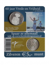 5 EURO CC Frieden u. Freiheit Niederlande 2005