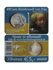 5 EURO CC Rembrandt van Rijn Niederlande 2006