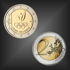2 EURO Olympische Spiele 2016 Belgien 2016
