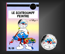 10 EURO Schlumpf-Peintre Frankreich 2020