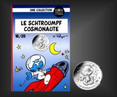 10 EURO Schlumpf-Cosmonaute Frankreich 2020