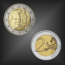 2 EURO Chateau de Berg Luxemburg 2008