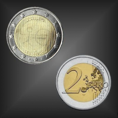 2 EURO 10 Jahre WWU Luxemburg 2009