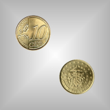 10 Cent Kursmünze Sede Vatikan 2005