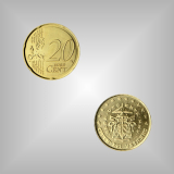 20 Cent Kursmünze Sede Vatikan 2005