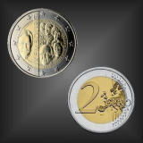 2 EURO 125 Jahre Dynastie Nassau-Weilburg Luxemburg 2015