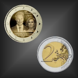 2 EURO Thronbesteigung Henri Luxemburg 2015