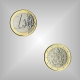 1 EURO Kursmünze Vatikan 2017