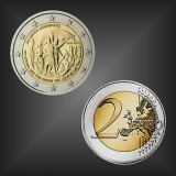 2 EURO 100 Jahre Kreta Griechenland 2013