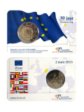2 EURO CC EU-Flagge Niederlande 2015