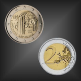 2 EURO Republik Slowakei Slowakei 2018