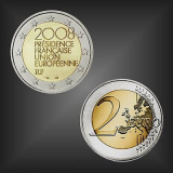 2 EURO Ratspräsidentschaft Frankreich 2008