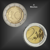 2 EURO 10 Jahre WWU -D- BRD 2009
