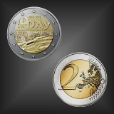 2 EURO D-Day Frankreich 2014
