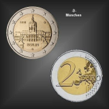 2 EURO Schloss Charlottenburg -D- BRD 2018